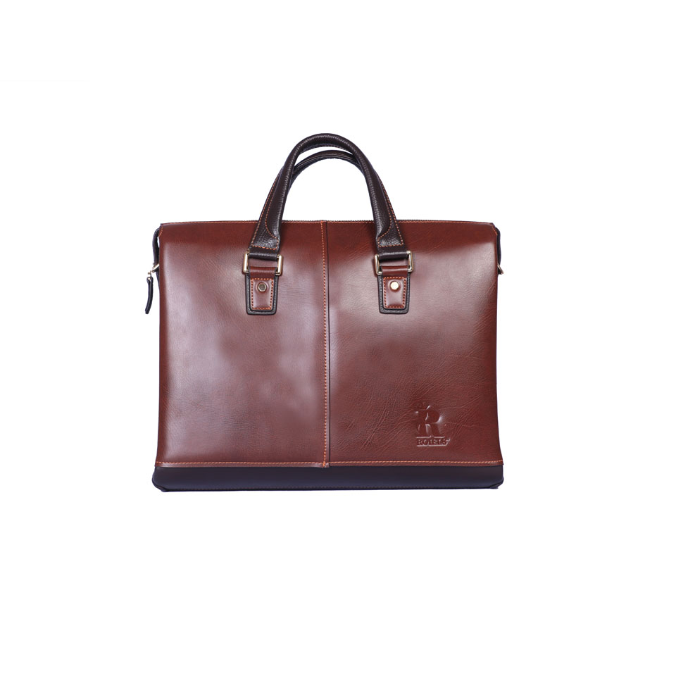 Men handbag genuine leather